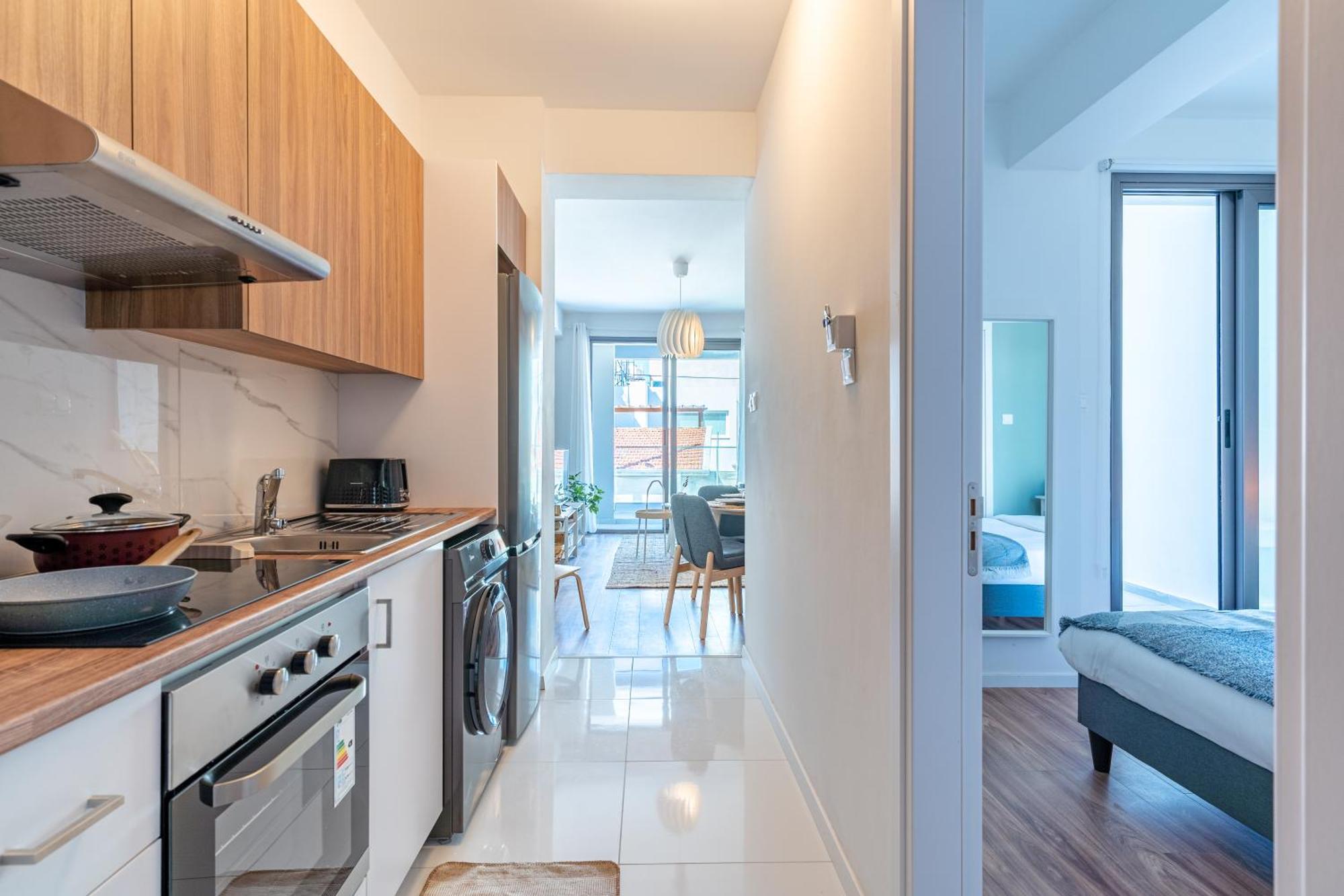 Arion 1-Bedroom Apartment In Larnaca Exterior photo